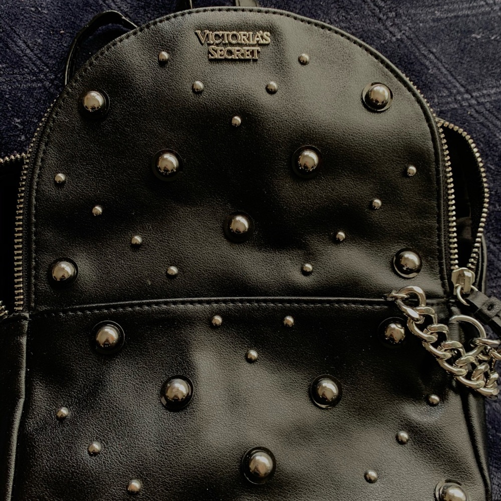 Black Victoria Secret Backpack